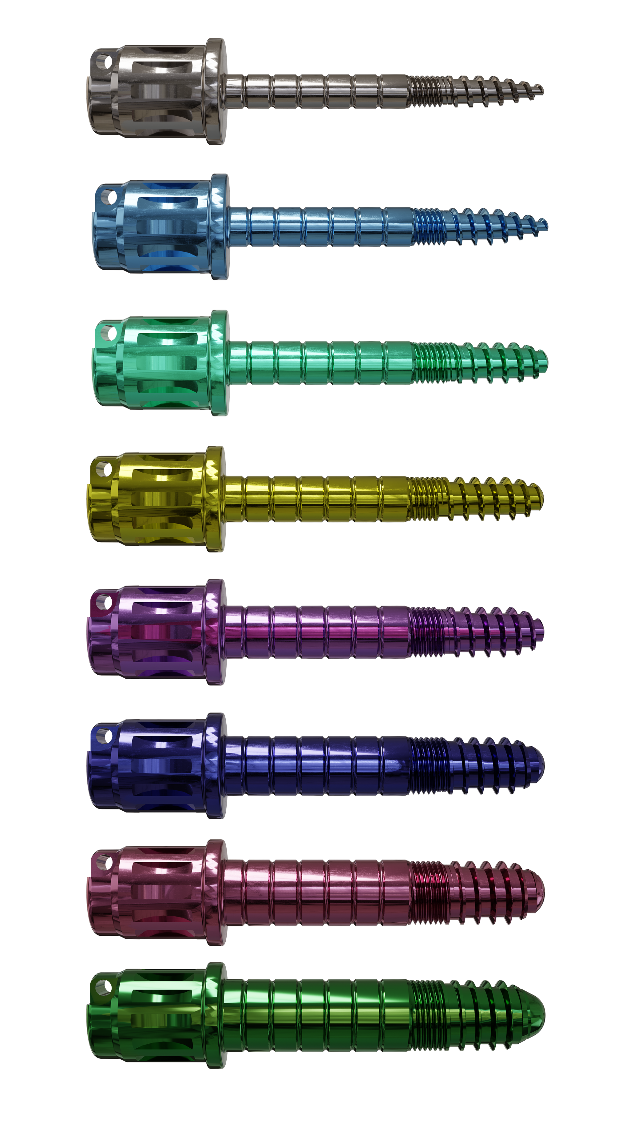 Condenser Set (8 Stk.) Ø 2,4 - 5,3 mm  Condenser Set (8 Stk.) Ø 2,4 - 5,3 mm
