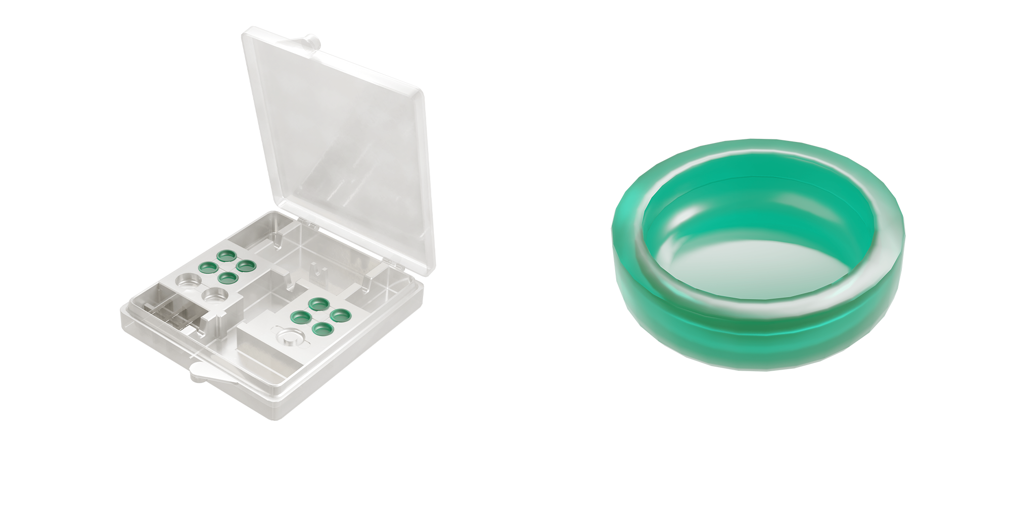 Docklocs® HPP Retentionseinsatz " erweitert, starke Retention" (Grün) (Pckg. a 8) Docklocs® HPP Retentionseinsatz " erweitert, starke Retention" (Grün) (Pckg. a 8)