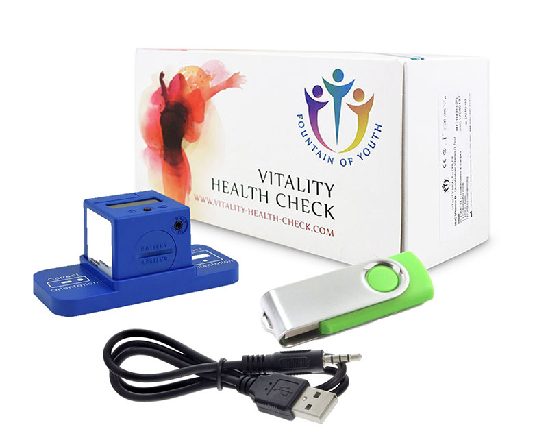 VHC Starter Paket – Digital Reader, Vitamin D Test (25 Stk.), Datenkabel & Software