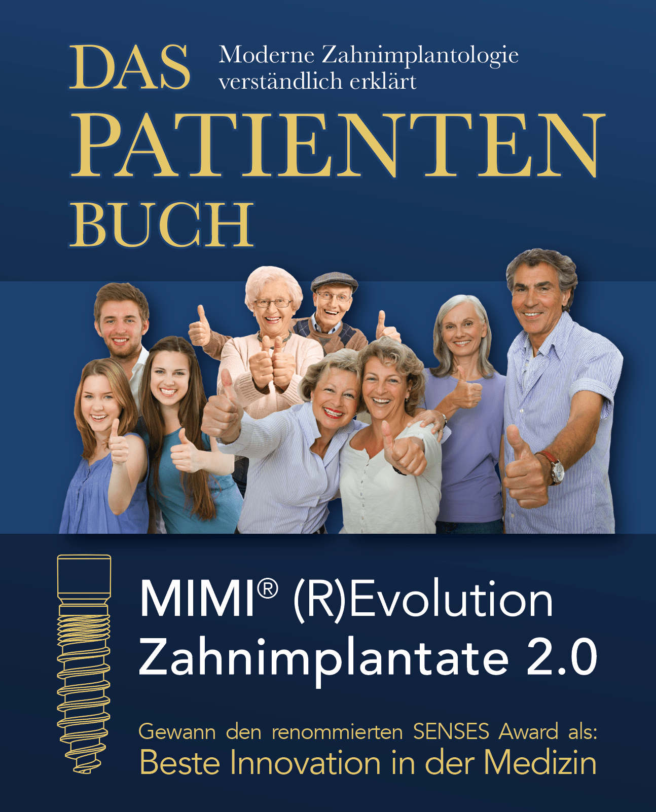 Das Patientenbuch - MIMI®-(R)Evolution Zahnimplantate 2.0 (5 Stk.)